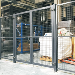 Workshop Double Wing Door Wire Mesh Fence