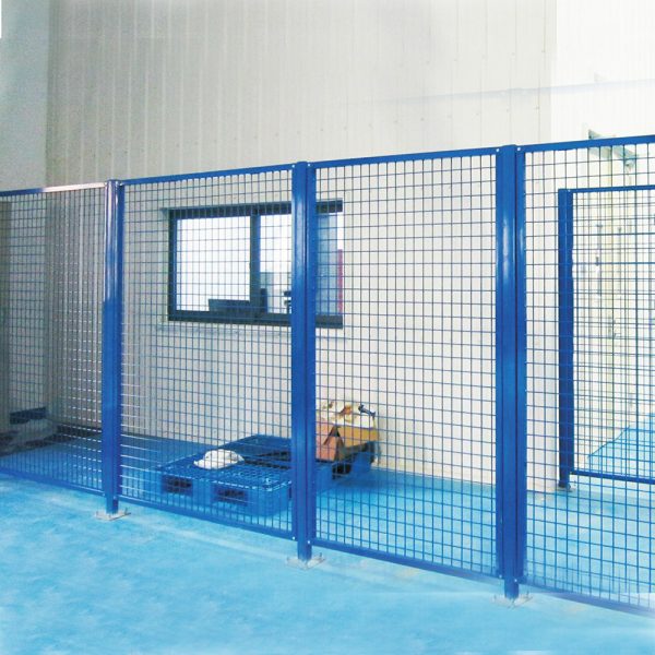 Blue Workshop Fence Panels