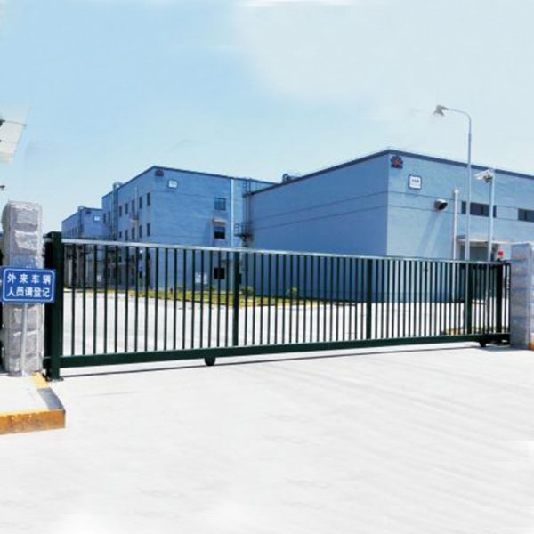 Industrial Secuirty FencingMetal Track Sliding Gate