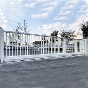 Electric Automatic Sliding Gates with Parking Barrier