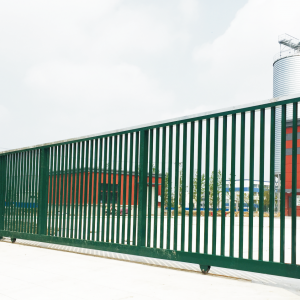 Industrial Manual Simple Design Metal Fence Sliding Gate