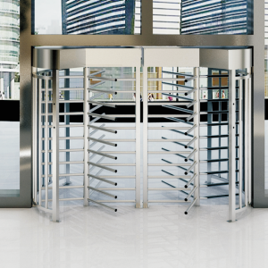 Commercial Entrance Full Height Turnstile Gate