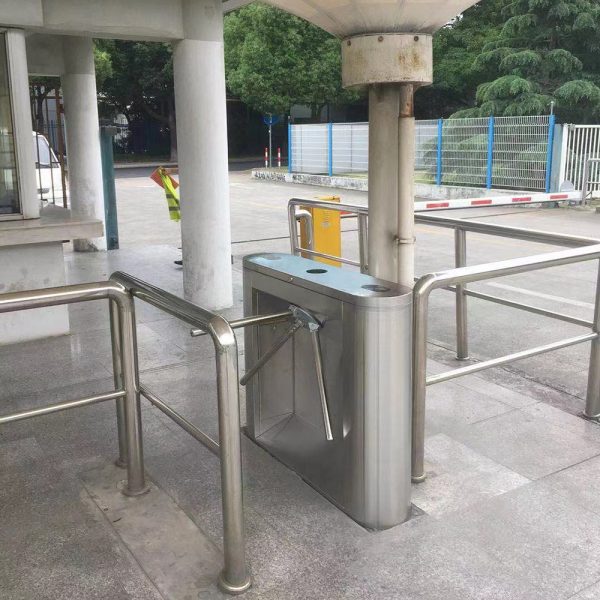 Outdoor Access Control Tripod Turnstile Gates Entry Barrier