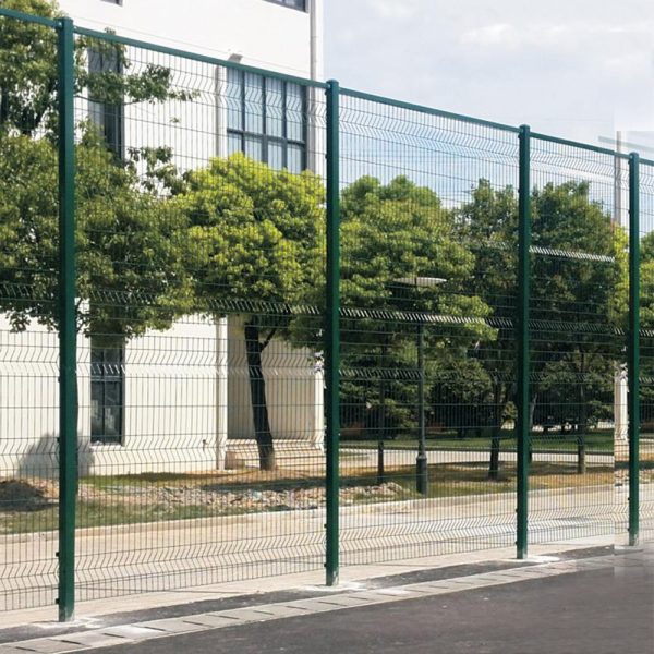 3D Curved Welded Sports Mesh Fencing Panels