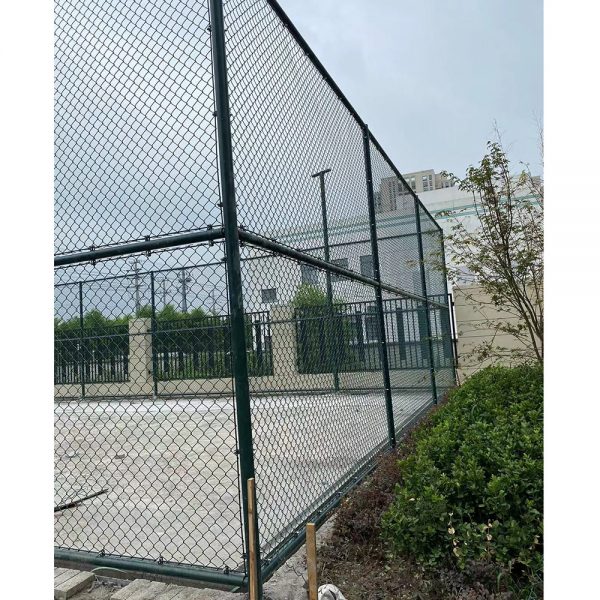 Galvanized Chain Link Fence Chainlink Fencing For Padel Tennis Court