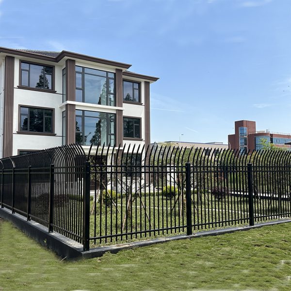 Garden Villa Privacy Security Curved Top Steel Fence