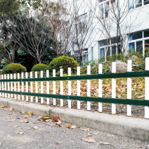 Pedestrain Barrier Steel Picket Fencing For Open Space Areas