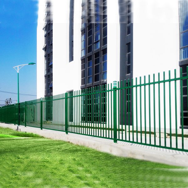 Commercial Security Tubular Steel Fencing