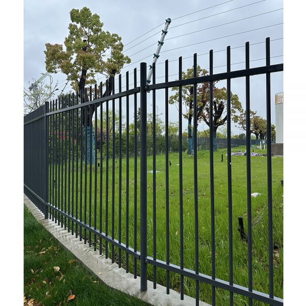 Outdoor Hot-Dip Galvanized Secuirty Metal Fence