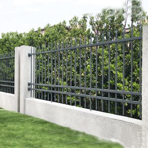 Galvanized Modern Deisgn Spear Top Steel Fence Panels