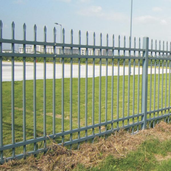 Powder Coated Galvanized Steel Fence