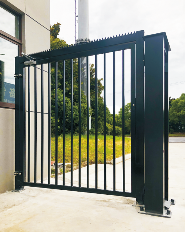 Industrial Commercial Places Metal Fence Swing Gates