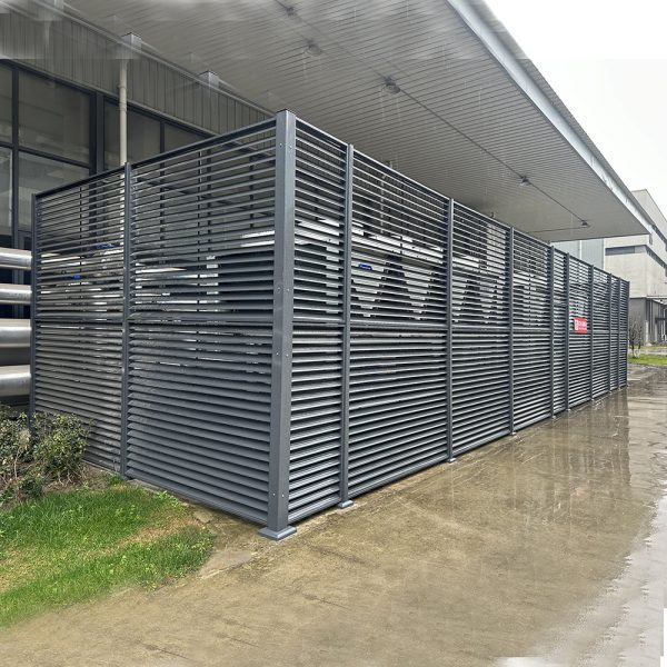 Galvanized Steel Seperation Workshop Fence